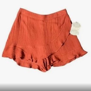 ALTAR’D STATE- BURNT ORANGE SKORT